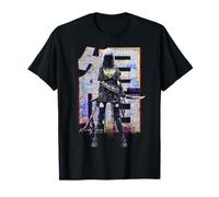 Giappone Streetwear Cyberpunk Y2K Techwear retrò Manga Anime Maglietta