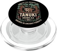 Giappone Tanuki Sake Beer Carino Giappone Folklore Viaggio Souvenir PopSockets PopGrip per MagSafe