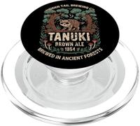 Giappone Tanuki Sake Beer Carino Giappone Folklore Viaggio Souvenir PopSockets PopGrip per MagSafe