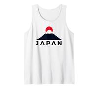 Giappone Travel Mount Fuji Sun Rise Tops, T-Shirt e Accessori Canotta