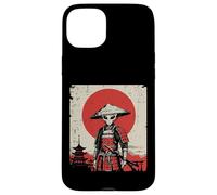 Giapponese Alien Warrior Samurai Katana Ufo Art Donne Uomini Bambini Custodia per iPhone 15 Plus