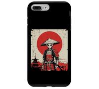 Giapponese Alien Warrior Samurai Katana Ufo Art Donne Uomini Bambini Custodia per iPhone 7 Plus/8 Plus