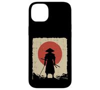 Giapponese Art Samurai Sun Vintage Warrior Uomini Donne Bambini Custodia per iPhone 14 Plus