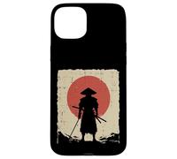 Giapponese Art Samurai Sun Vintage Warrior Uomini Donne Bambini Custodia per iPhone 15 Plus