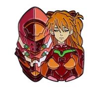 Giapponese avventura animazione prima macchina EVA 01 smalto Pin metallo spilla gioielli moda, normale, Metallo non prezioso