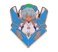 Giapponese avventura animazione prima macchina EVA 01 smalto Pin metallo spilla gioielli moda, normale, Metallo non prezioso