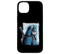 Giapponese Cat Warrior Samurai Ukiyo-e Art Uomini Ragazzi Bambini Donne Custodia per iPhone 14 Plus