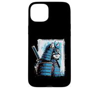Giapponese Cat Warrior Samurai Ukiyo-e Art Uomini Ragazzi Bambini Donne Custodia per iPhone 15 Plus