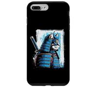Giapponese Cat Warrior Samurai Ukiyo-e Art Uomini Ragazzi Bambini Donne Custodia per iPhone 7 Plus/8 Plus