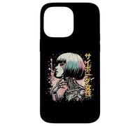 Giapponese Cyborg Donna Cyberpunk Arte Donne Ragazze Bambini Uomini Custodia per iPhone 14 Pro Max