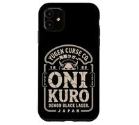 Giapponese Dark Lager Kuro Oni Beer & Folklore Fans Kanji Custodia per iPhone 11