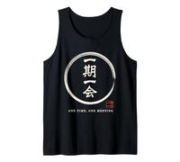 Giapponese Detto Ichigo Ichie Tea Cerimonia Mindfulness Kanji Canotta