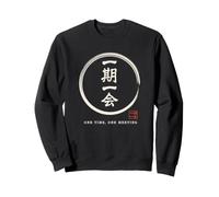 Giapponese Detto Ichigo Ichie Tea Cerimonia Mindfulness Kanji Felpa