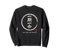 Giapponese Detto Ichigo Ichie Tea Cerimonia Mindfulness Kanji Felpa