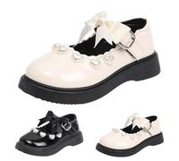 Giapponese Dolce Lolit Cuore Carino Cosplay Piattaforma Mary Jan Scarpe Basse, Beige, 1.5 UK 3X-Narrow