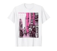 Giapponese Estetica Streetwear Kanji Cyberpunk Anime Lovers Maglietta