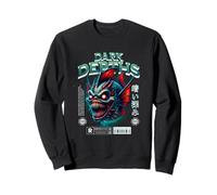 Giapponese Estetica Vaporwave Triste Eboy Urban Monster Fish Felpa