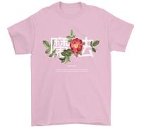 Giapponese Fiori Frase Giappone Magia T-Shirt 100% Cotone