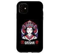 Giapponese Geisha Girl Giappone Arte Custodia per iPhone 11