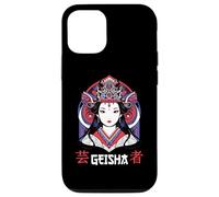 Giapponese Geisha Girl Giappone Arte Custodia per iPhone 12/12 Pro