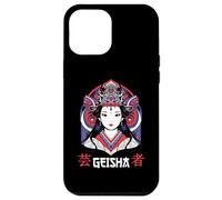 Giapponese Geisha Girl Giappone Arte Custodia per iPhone 12 Pro Max