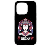 Giapponese Geisha Girl Giappone Arte Custodia per iPhone 15 Pro