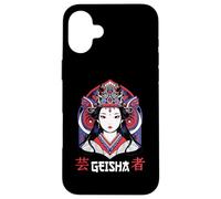 Giapponese Geisha Girl Giappone Arte Custodia per iPhone 16 Plus