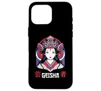 Giapponese Geisha Girl Giappone Arte Custodia per iPhone 16 Pro Max