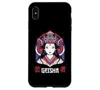 Giapponese Geisha Girl Giappone Arte Custodia per iPhone XS Max
