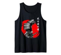 Giapponese Ghost Samurai Warrior Bushido Way Estetica Canotta