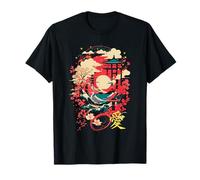 Giapponese Giappone Love Graphic Design Art Culture Lovers Gift Maglietta