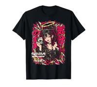 Giapponese Goth Anime Ragazza Dark Angel Y2K Segui Il Mio Mio M Maglietta