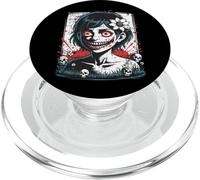 Giapponese Goth Creepy Emo Y2K Giappone Horror Anime Manga PopSockets PopGrip per MagSafe