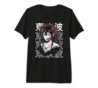 Giapponese Horror Anime Manga Y2K Giappone Diavolo Ragazza Goth Maglietta Premium