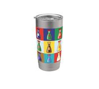 Giapponese Ichiban Shoyu Salsa di Soia Pop Art Retro Cibo Asiatico Bicchiere termico in acciaio inox doppia parete
