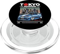 Giapponese, jdm, tokyo, hashiriya, corsa, strada, orizzonte, città PopSockets PopGrip per MagSafe