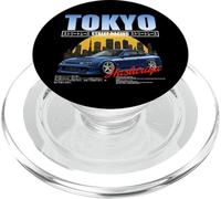 Giapponese, jdm, tokyo, hashiriya, corsa, strada, orizzonte, città PopSockets PopGrip per MagSafe