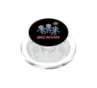 Giapponese Neko Mission Cats Giappone Kawaii Spazio Astronauta Gatto PopSockets PopGrip per MagSafe