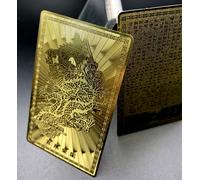 GIAPPONESE OMAMORI Carta Drago d'oro a cinque artigli migliora l'amuleto dell...