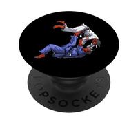 Giapponese Oni Demone Lottatore Brasiliano Jiu Jitsu Judo PopSockets PopGrip Adesivo