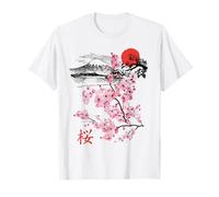 Giapponese Sakura Idea Donna & Cherry Blossom Cottagecore Maglietta