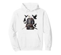 Giapponese Samurai Eagle America Aquile Divertenti Bambini Aquile Felpa con Cappuccio