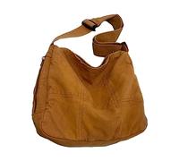 Giapponese Scuola Messenger Borse Per Le Donne E Gli Uomini Borsa A Tracolla Borsa A Tracolla Solido Grande Capacità Casual Femminile Borsa, Marrone, One Size