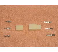 Giapponese Stile .110 2.8mm Corpo 3 Terminal Cavi Bardatura Connettore Cover Kit