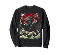 Giapponese Tokyo Anime Thunder Dio Giocare Drumps Felpa