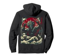 Giapponese Tokyo Anime Thunder Dio Giocare Drumps Felpa con Cappuccio