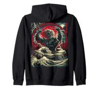 Giapponese Tokyo Thunder Anime Dio Giocare Drumps Felpa con Cappuccio