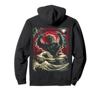 Giapponese Tokyo Thunder Anime Dio Giocare Drumps Felpa con Cappuccio