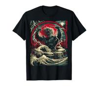 Giapponese Tokyo Thunder Anime Dio Giocare Drumps Maglietta