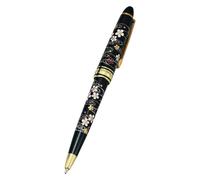Giapponese Tradizionale Makie Urushi Laccati Penna a Sfera Sakura Kawa Dal